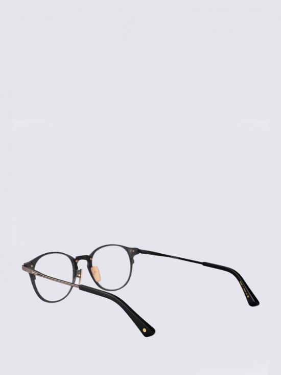 25FW 디타 안경 DTX166 A 01 01 BLACK IRON YELLOW GOLD CLEAR Black - DITA