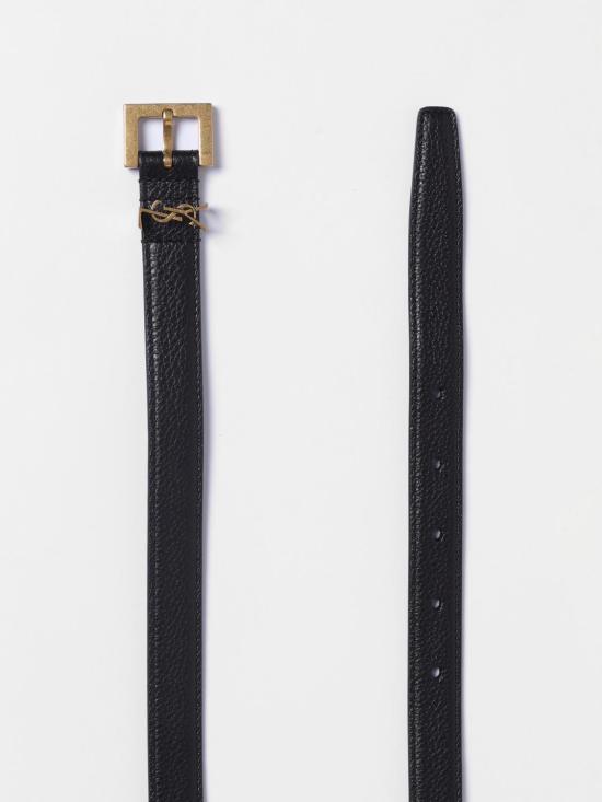 26SS 생로랑 벨트 612616DTI0W 1000 Black - SAINT LAURENT