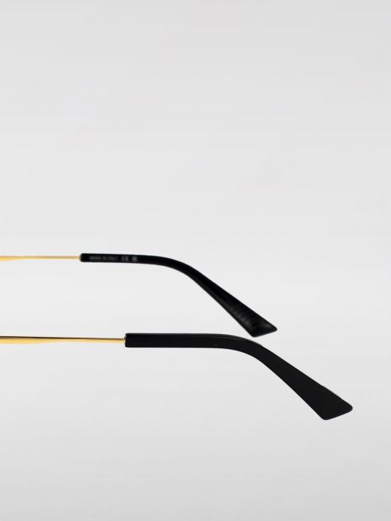 25FW 보테가베네타 안경 BV1332O 001 Yellow Gold - BOTTEGA VENETA