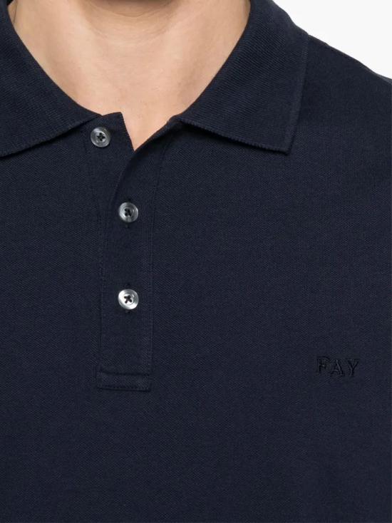 25SS 페이 폴로 티셔츠 NPMB250144STDW U806 BLU - FAY