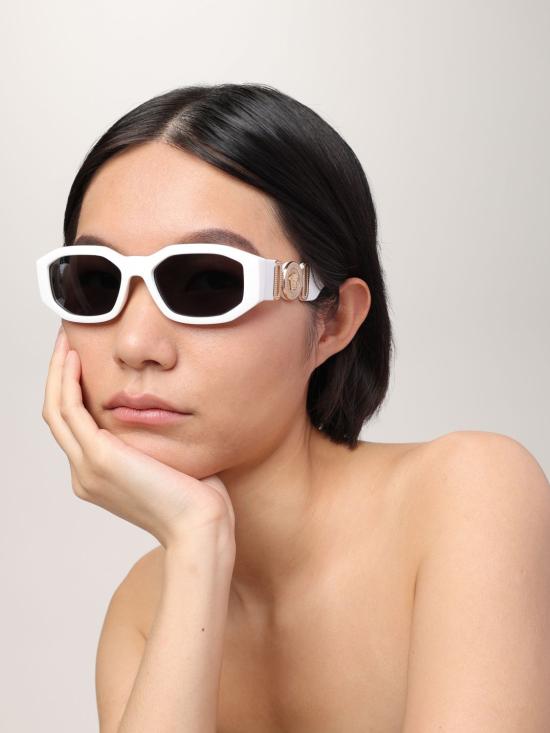 25FW 베르사체 선글라스 0VE4361 401 87 White - VERSACE