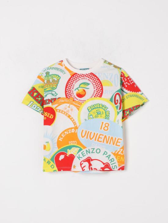 25SS [키즈] 겐조 티셔츠 K61153 Z41 Multicolor