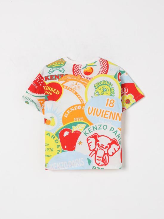 25SS [키즈] 겐조 티셔츠 K61153 Z41 Multicolor - KENZO