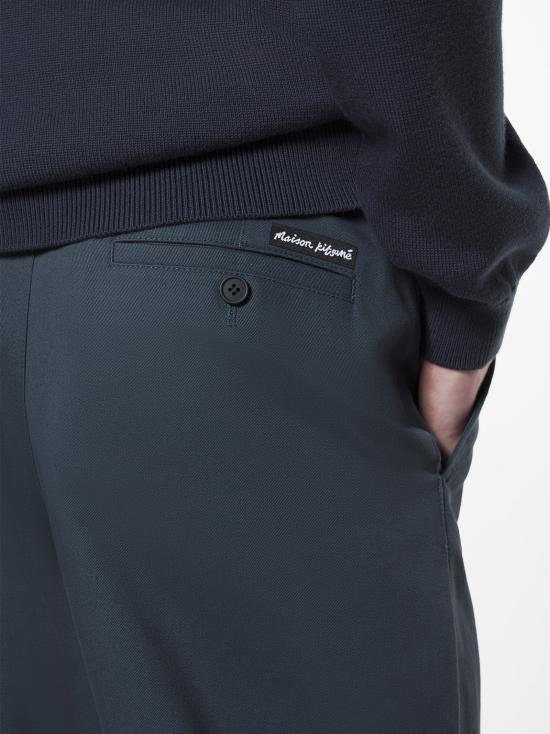 25SS 메종키츠네 스트레이트 팬츠 OM01101WW9043 0076 SLATE GREY - MAISON KITSUNE