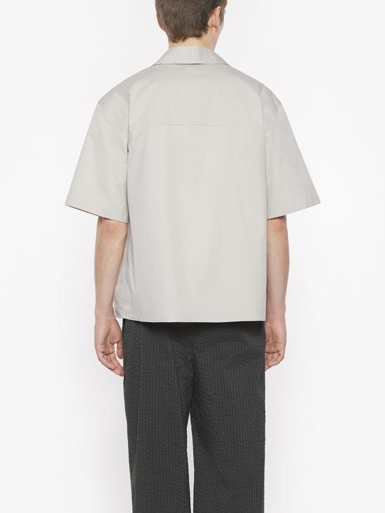  메종키츠네 반팔 셔츠 OM00429WW9020 0119 TRUFFLE - MAISON KITSUNE
