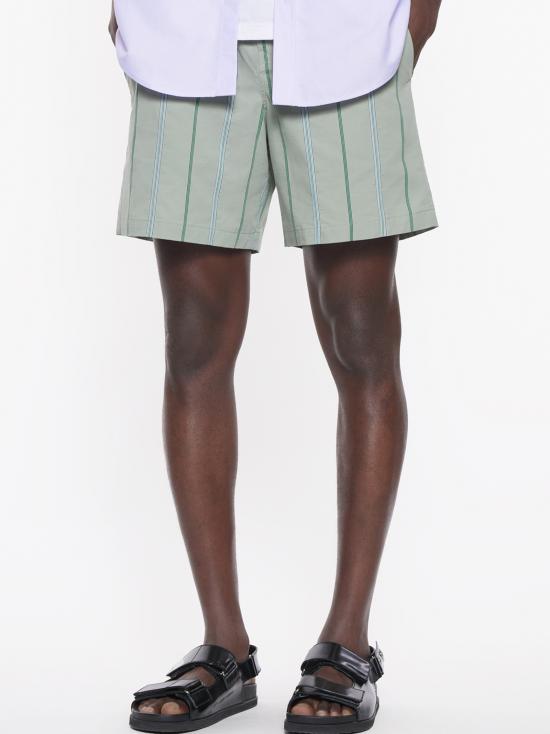  메종키츠네 숏팬츠 OM01407WC5029 0078 VERT DE GRIS - MAISON KITSUNE