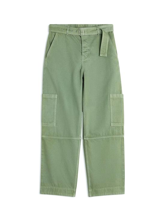 25SS 메종키츠네 스트레이트 팬츠 OM01104WD4012 0077 TURF GREEN