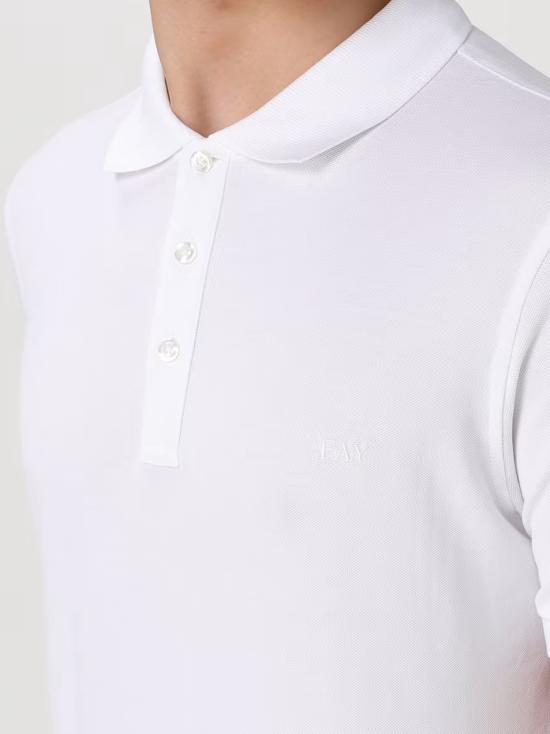 25SS 페이 폴로 티셔츠 NPMB250144STDW B001 BIANCO - FAY