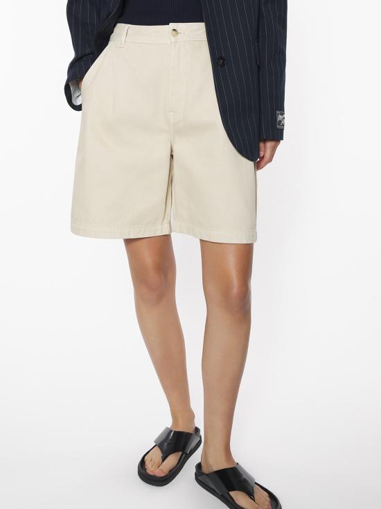  메종키츠네 숏팬츠 OW01114WD4012 P205 PAPER - MAISON KITSUNE