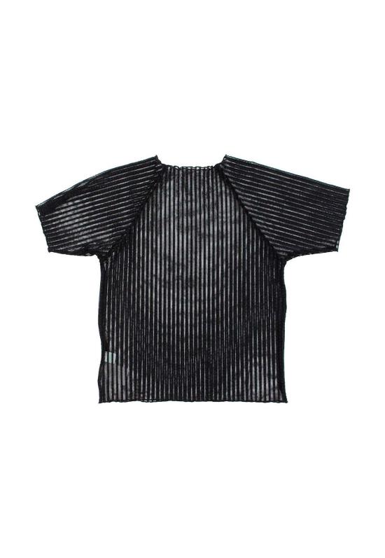  파이드 미 나우 블라우스 지금 만나보세요 애디슨 시어서커 래글런 모크넥 탑 - FIND ME NOW