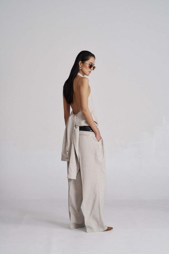  더 엔케이씨 스토어 스트레이트 팬츠 Nkc 스토어 보니 리넨 팬츠 - The NKC Store