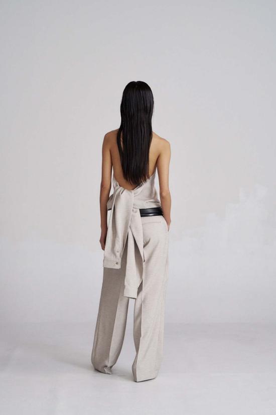  더 엔케이씨 스토어 스트레이트 팬츠 Nkc 스토어 보니 리넨 팬츠 - The NKC Store