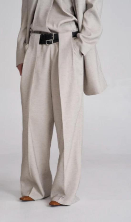  더 엔케이씨 스토어 스트레이트 팬츠 Nkc 스토어 보니 리넨 팬츠 - The NKC Store