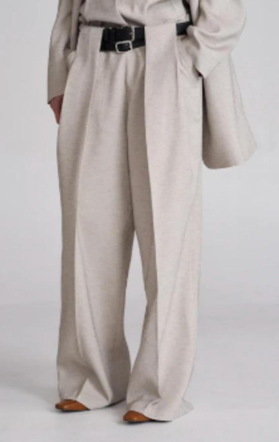  더 엔케이씨 스토어 스트레이트 팬츠 Nkc 스토어 보니 리넨 팬츠 - The NKC Store