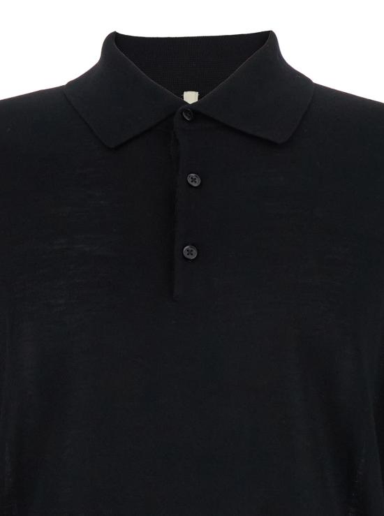 25FW 선플라워 폴로 티셔츠 3062999 Black - SUNFLOWER