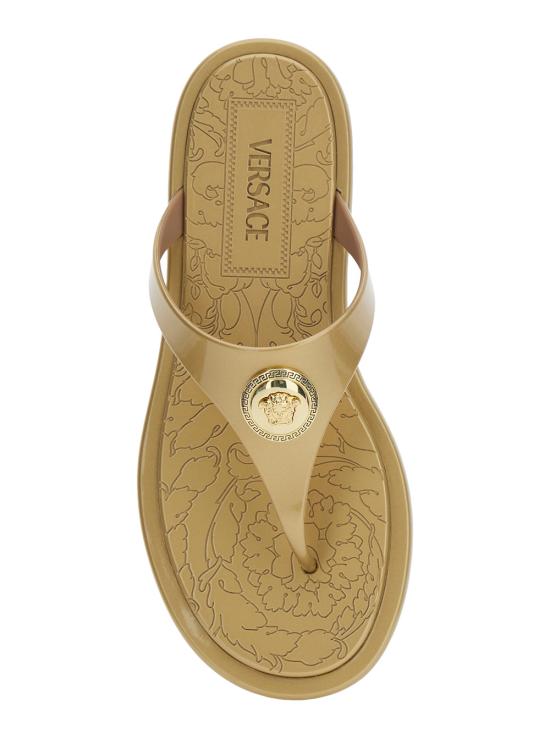 25FW 베르사체 샌들 10162481A144781X00V Beige - VERSACE