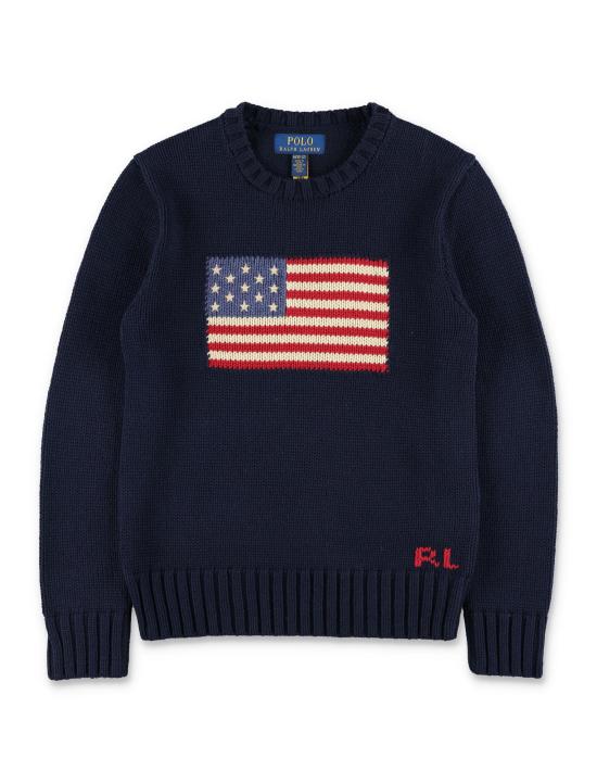 25FW [키즈] 랄프 로렌 풀오버 668285 001 NAVY