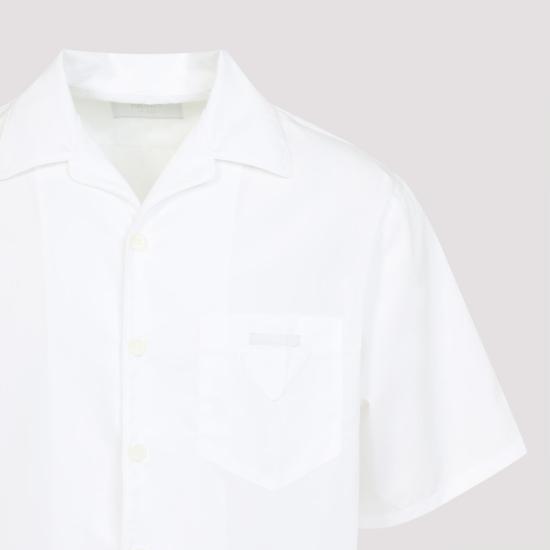 25FW 프라다 반팔 셔츠 UCS524SOOO 10IV F0009 BIANCO WHITE - PRADA