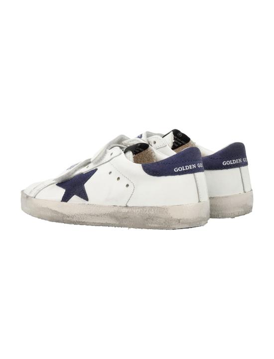25FW [키즈] 골든구스 스니커즈 F00111F000418 10304 WHITE BLUE DEPTHS - GOLDEN GOOSE