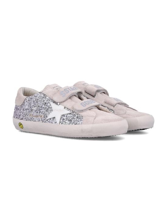 25FW [키즈] 골든구스 스니커즈 F00111F007426 70331 SILVER PINK WHITE GRAY - GOLDEN GOOSE