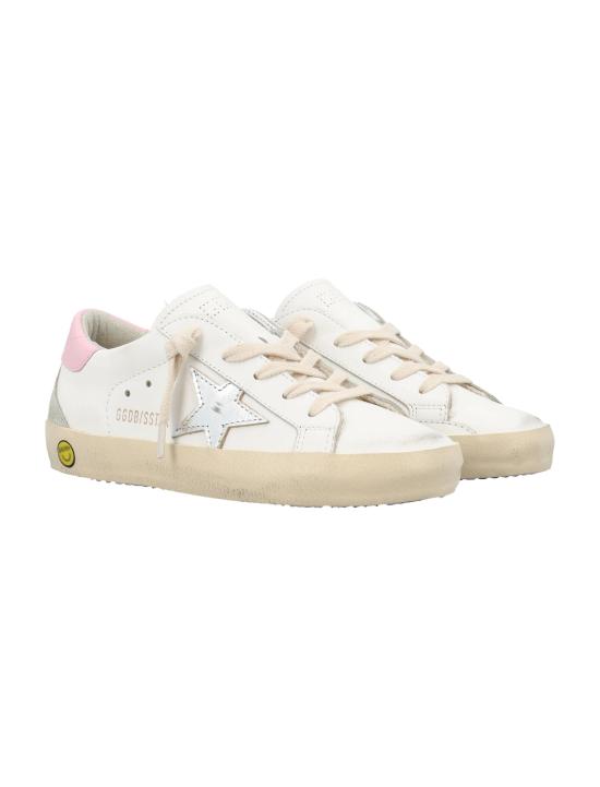 25FW [키즈] 골든구스 스니커즈 F00102F004662 11531 WHITE SILVER ICE PINK - GOLDEN GOOSE