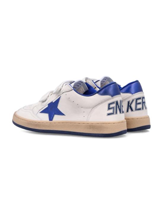 25FW [키즈] 골든구스 스니커즈 F00501F004246 10793 WHITE BLUE - GOLDEN GOOSE