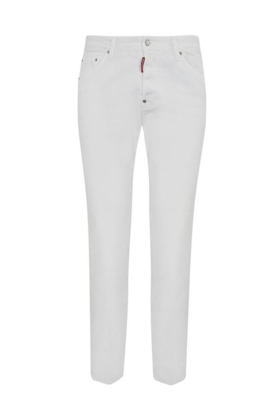 25SS 디스퀘어드2 데님 팬츠 S74LB1492 S39781100 WHITE