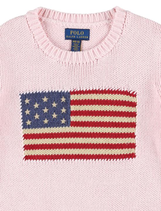 25FW [키즈] 랄프 로렌 니트/스웻셔츠 668609 003 ACACIA PINK - RALPH LAUREN