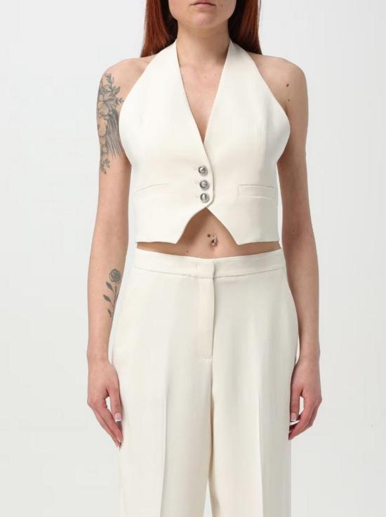 25SS 핑코 코트 104931A213Z07 WHITE - PINKO