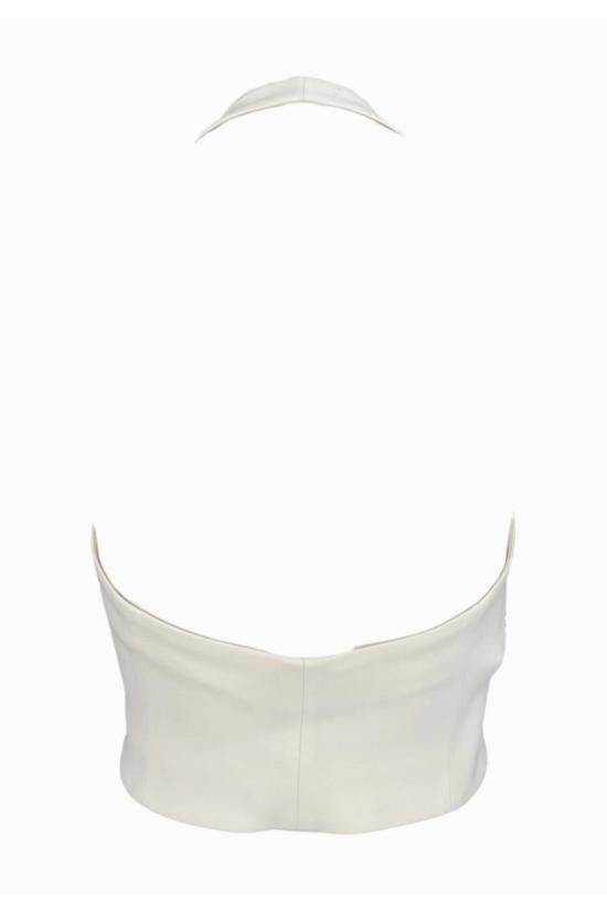 25SS 핑코 코트 104931A213Z07 WHITE - PINKO