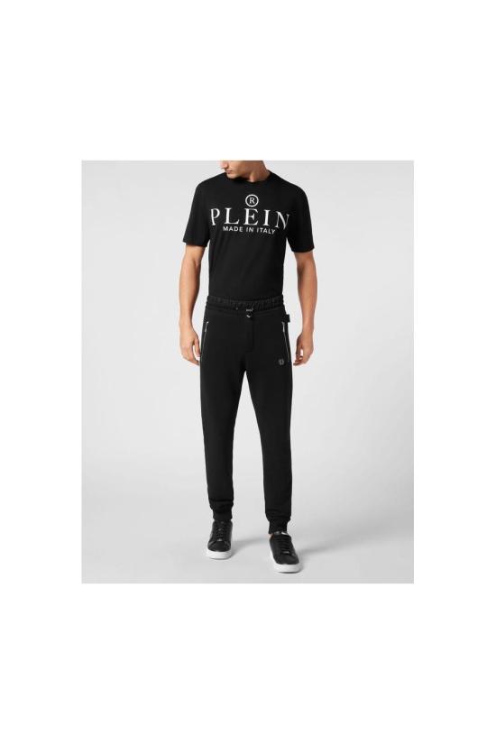 25SS 필립 플레인 스트레이트 팬츠 SAEC MJT2523 PTE003N02 BLACK - PHILIPP PLEIN