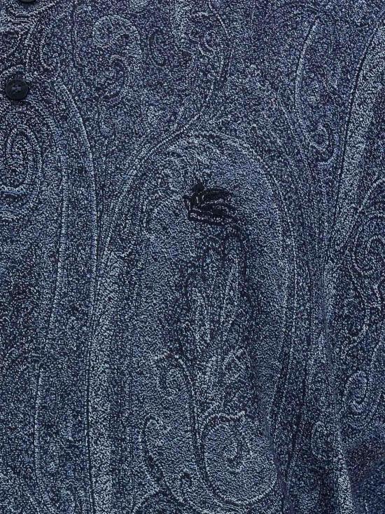  에트로 폴로 티셔츠 MRKN0001AK464X0883 Blue - ETRO