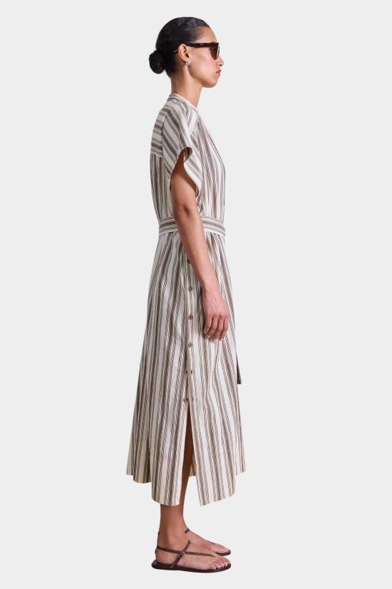  어피스 어파트 비치용품 어피스 아파트 이솔라 카프탄 커피 앤 크림 - APIECE APART