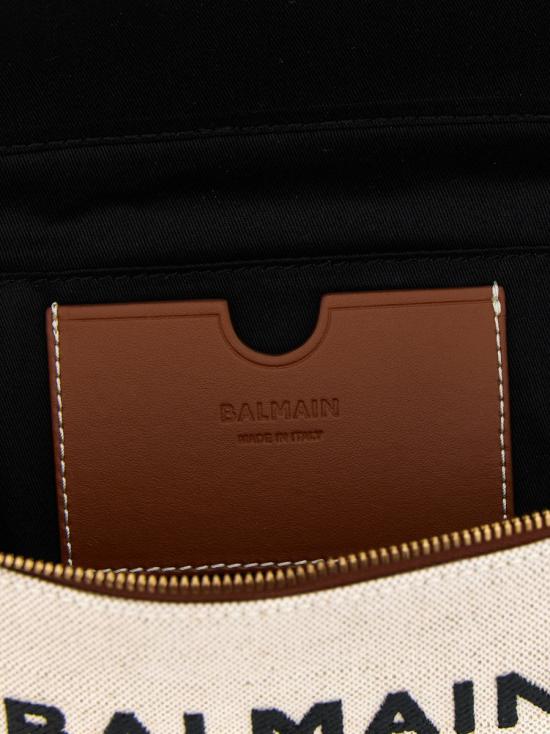 25FW 발망 토트백 DN1BG921TCFEGEM WHITE - BALMAIN