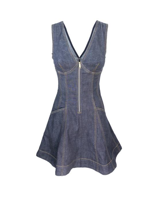 25FW 셀프 포트레이트 숏 원피스 PF25801SBL BLUE