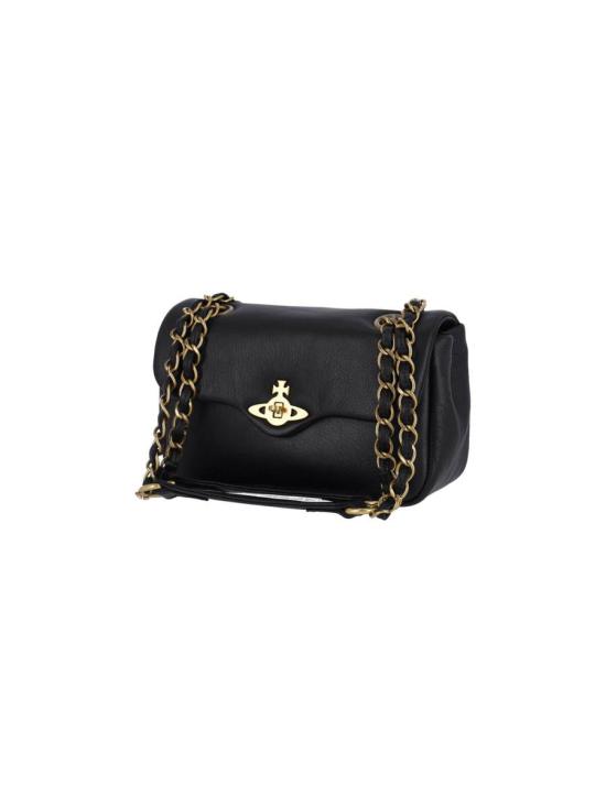 25FW 비비안웨스트우드 숄더백 46030004W L00BZN401 Black - VIVIENNE WESTWOOD