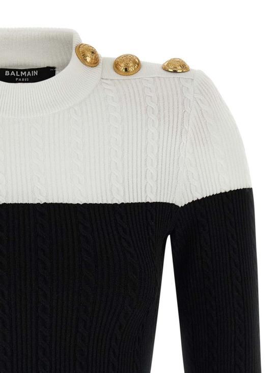 25FW 발망 탑 FF1KD002KI50EAB Multicolor - BALMAIN