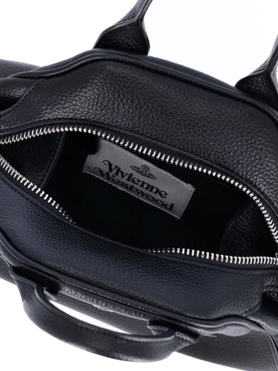 25FW 비비안웨스트우드 더플백 47030006W S000DN403 Black - VIVIENNE WESTWOOD