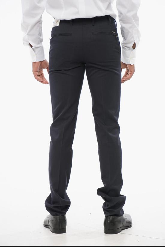  꼬르넬리아니 스트레이트 팬츠 764206 5114115 002 Blue - CORNELIANI