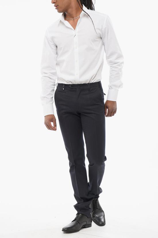  꼬르넬리아니 스트레이트 팬츠 764206 5114115 002 Blue - CORNELIANI