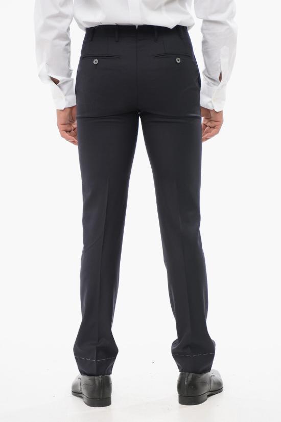  꼬르넬리아니 스트레이트 팬츠 765263 6118059 001 Blue - CORNELIANI