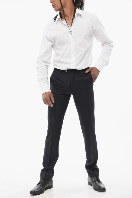  꼬르넬리아니 스트레이트 팬츠 765263 6118059 001 Blue - CORNELIANI