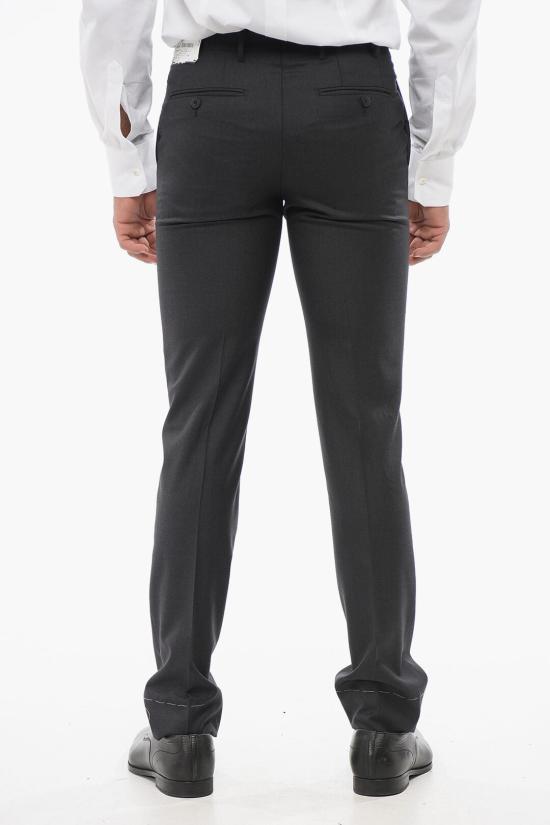  꼬르넬리아니 스트레이트 팬츠 765263 6118059 013 Gray - CORNELIANI