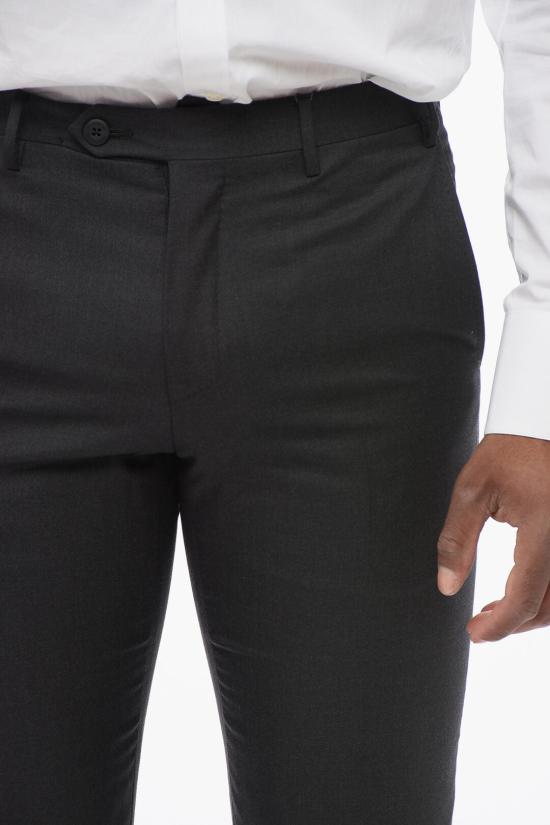  꼬르넬리아니 스트레이트 팬츠 765263 6118059 013 Gray - CORNELIANI