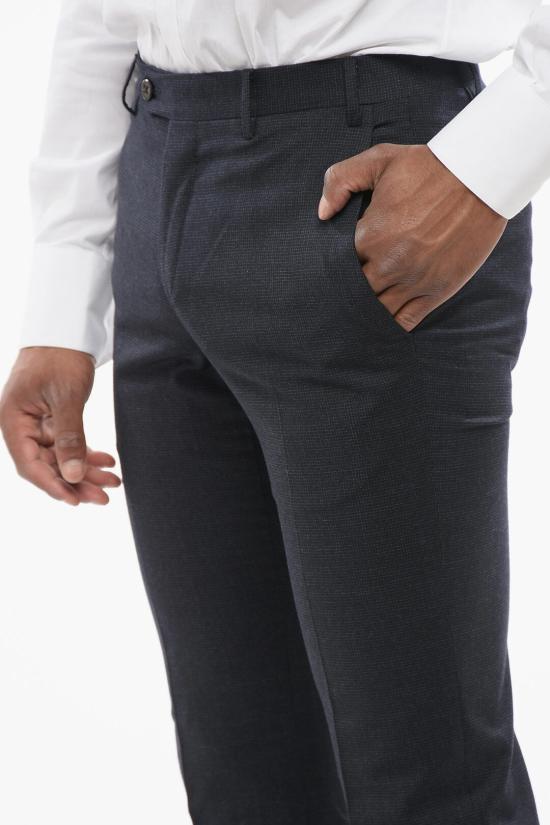  꼬르넬리아니 스트레이트 팬츠 825264 7987527 002 Blue - CORNELIANI