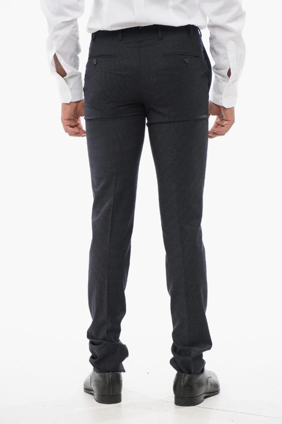  꼬르넬리아니 스트레이트 팬츠 825264 7987527 002 Blue - CORNELIANI
