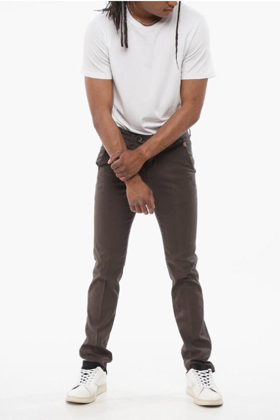  꼬르넬리아니 치노 팬츠 774EG6 6120176 030 Brown - CORNELIANI