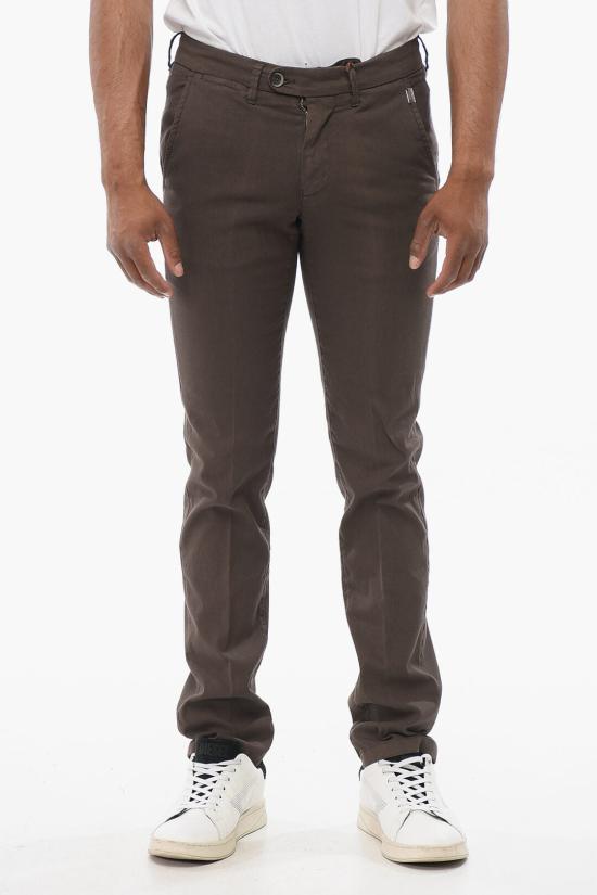  꼬르넬리아니 치노 팬츠 774EG6 6120176 030 Brown