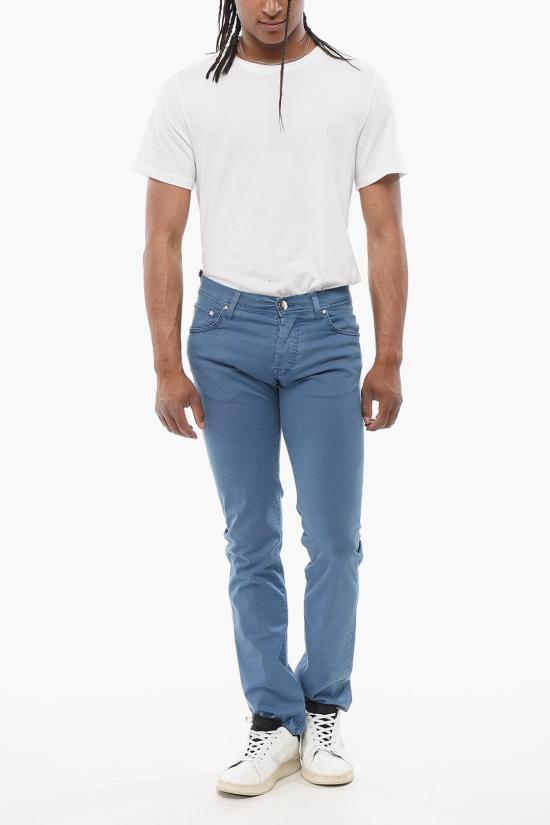  꼬르넬리아니 데님 팬츠 754JD3 5120149 008 Light blue - CORNELIANI