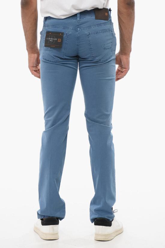  꼬르넬리아니 데님 팬츠 754JD3 5120149 008 Light blue - CORNELIANI